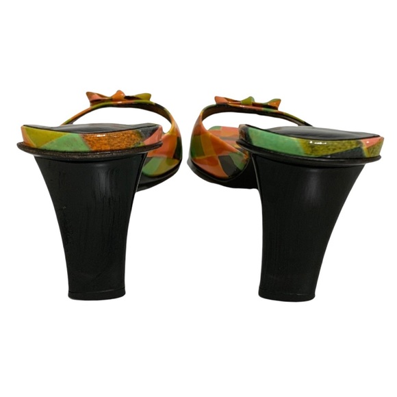 Sonia Rykiel Paris Patent Leather High Heel Sandals - Picture 7 of 14